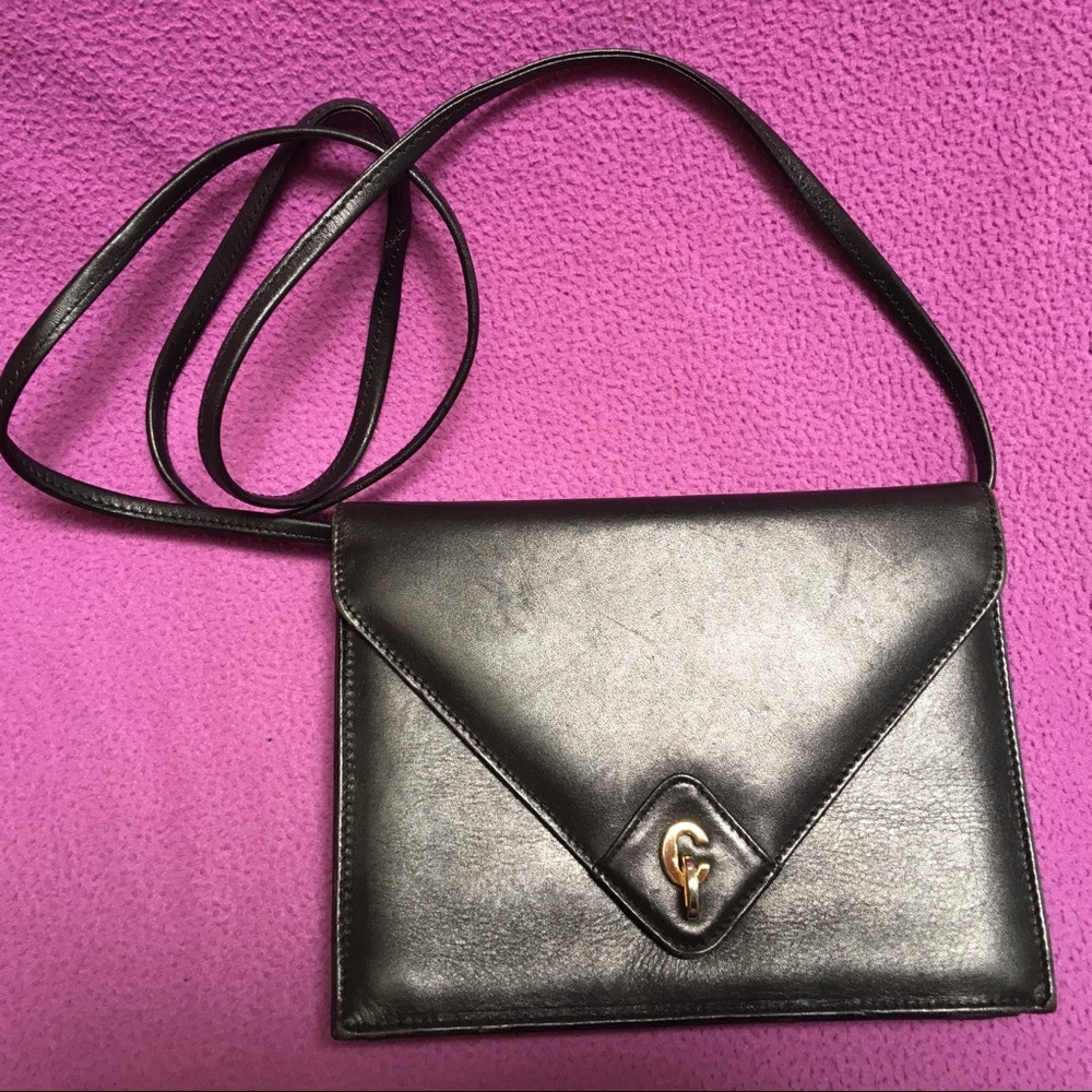 ✨Vintage Christian Dior Small Black Lambskin purse